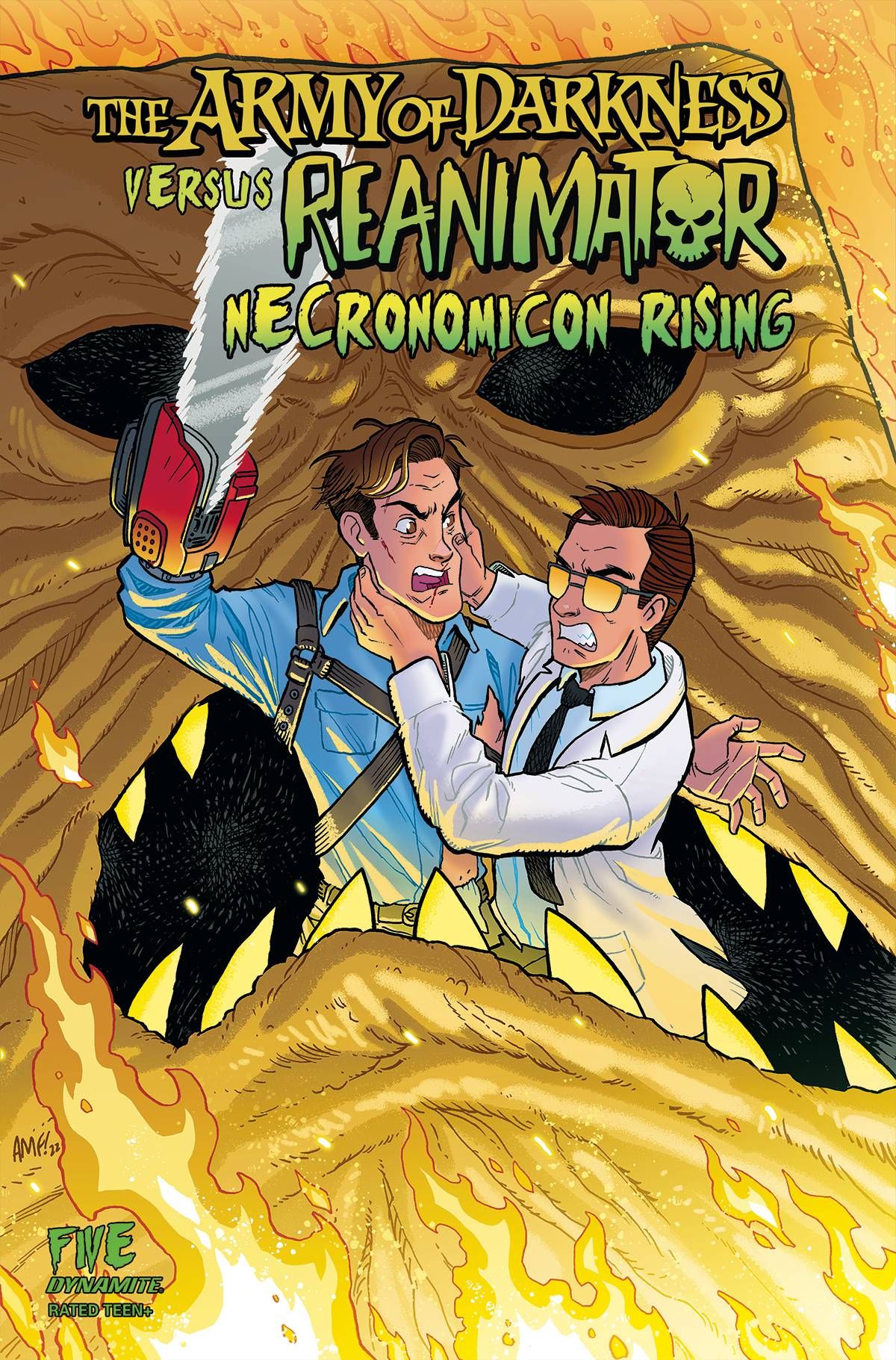 Army of Darkness vs. Reanimator: Necronomicon Rising #5 Comic