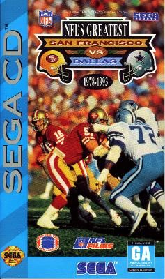 NFL's Greatest: San Francisco Vs. Dallas 1978-1993 Video Game