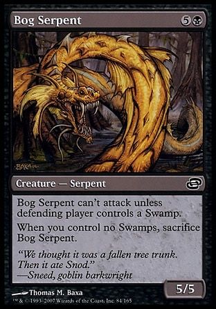 Bog Serpent (Planar Chaos) Trading Card