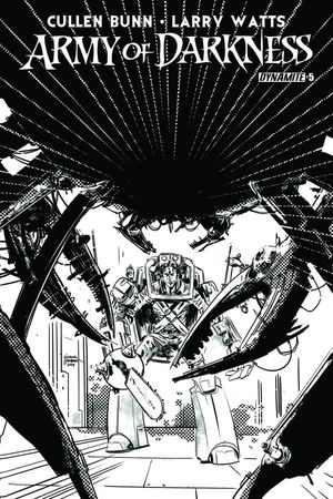 Army of Darkness #5 (10 Copy Hardman B&amp;w Cover)
