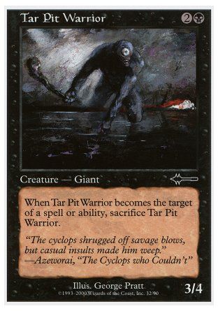 Tar Pit Warrior (Beatdown) Trading Card