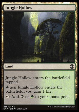 Jungle Hollow (Eternal Masters) Trading Card