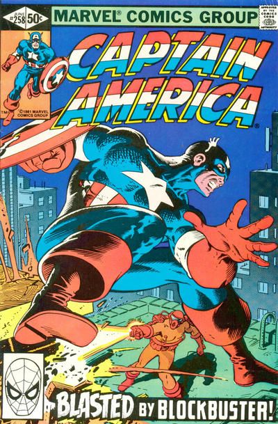 Captain America #258 Comic