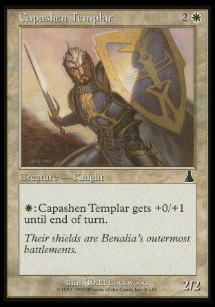 Capashen Templar (Urza's Destiny) Trading Card