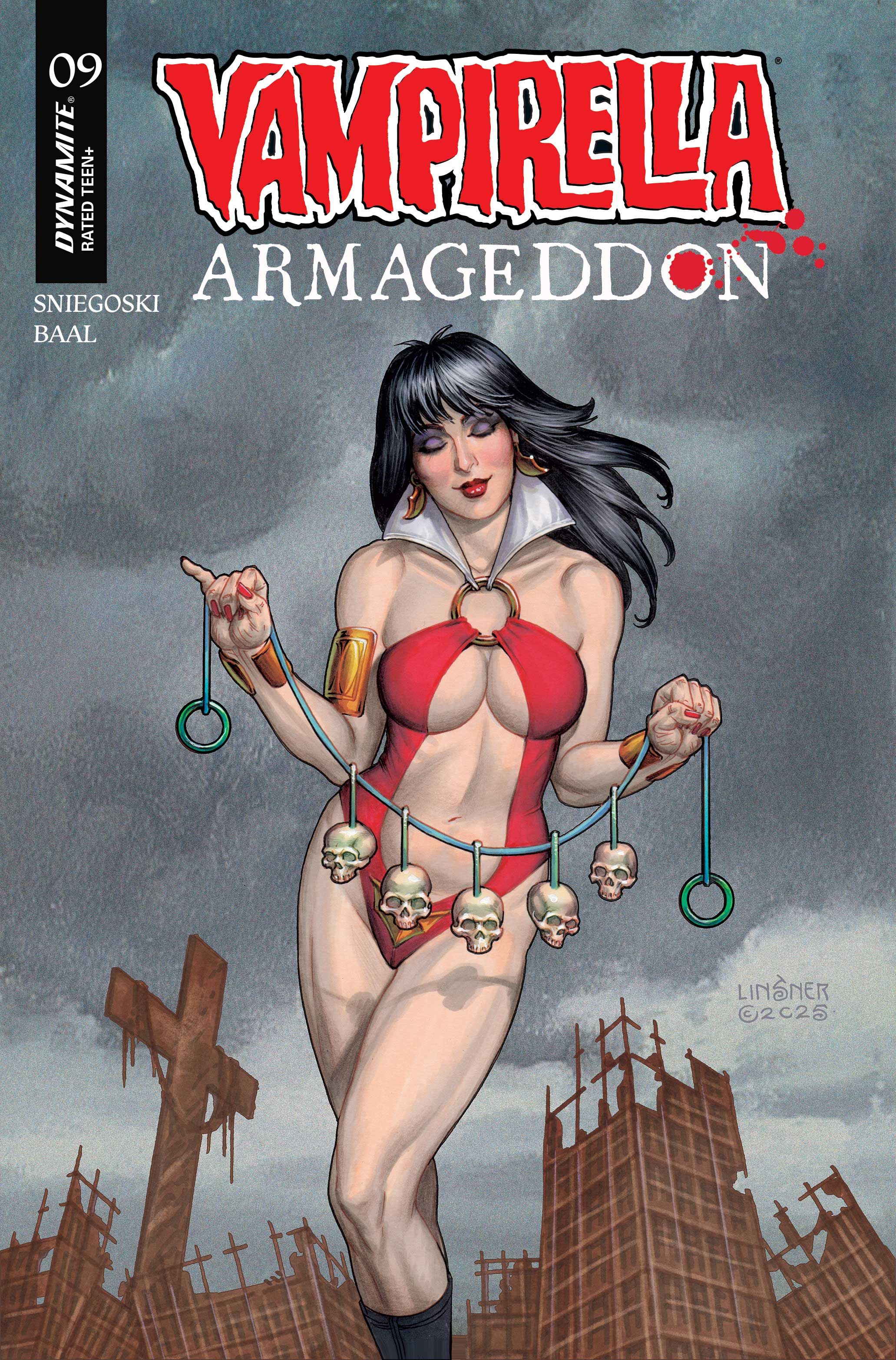 Vampirella Armageddon #9 (Cvr C Joseph Michael Linsner Variant) Comic