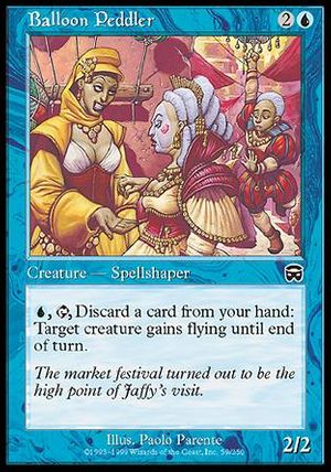 Balloon Peddler (Mercadian Masques)