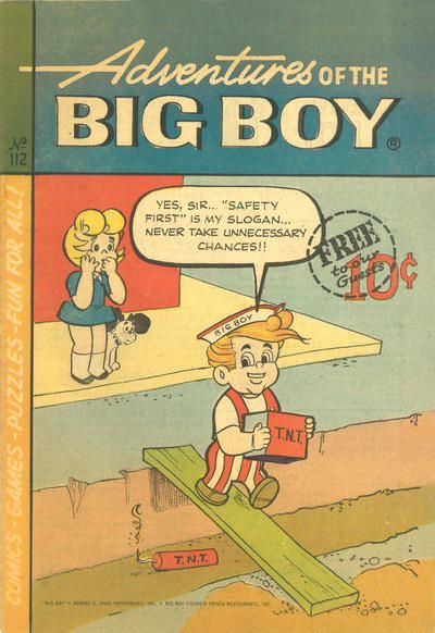 Adventures of Big Boy #112 [East] Comic