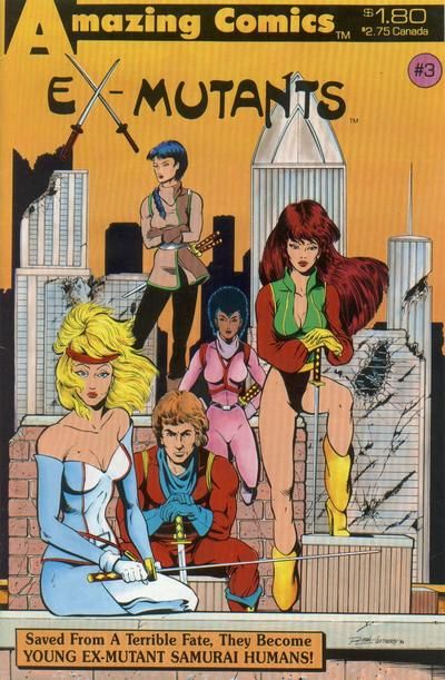Ex-Mutants #3 Comic