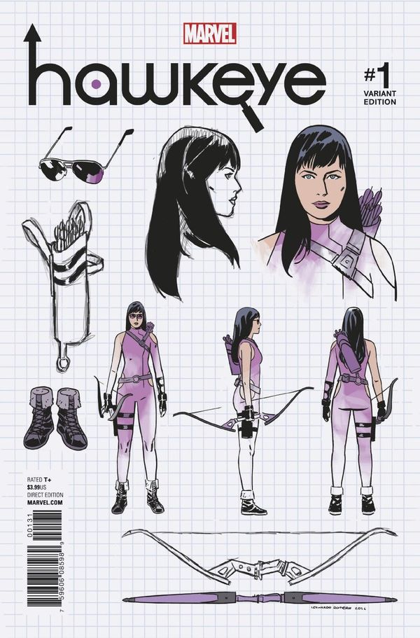 Hawkeye #1 (Romero Design Variant)