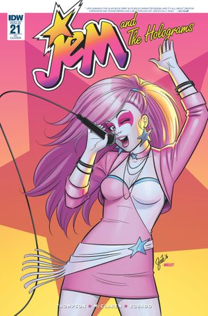 Jem & The Holograms #21 (10 Copy Cover)
