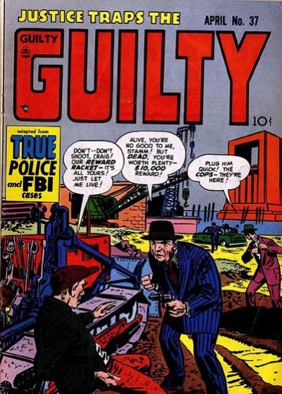 Justice Traps the Guilty #37 Comic