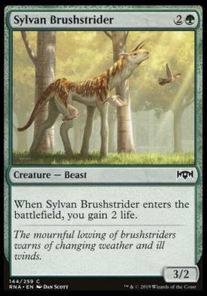 Sylvan Brushstrider (Ravnica Allegiance)