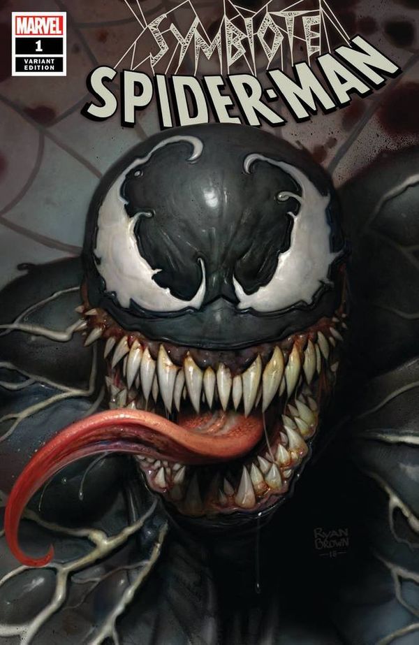 Symbiote Spider-man #1 (Brown Variant Cover)