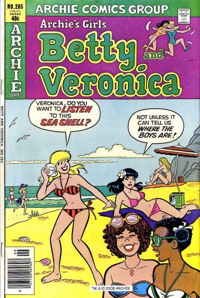 Archie's Girls Betty and Veronica #285 Comic