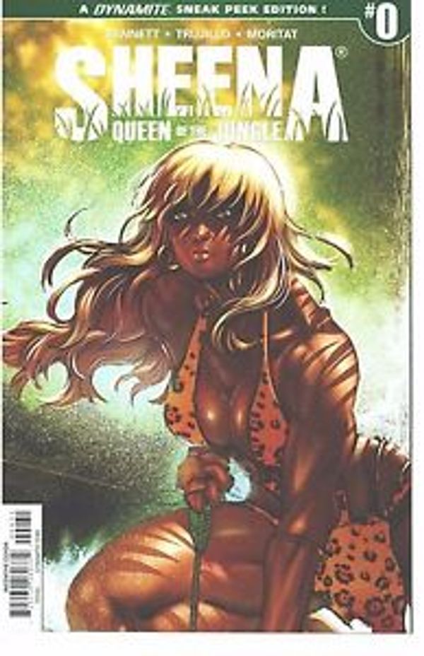 Sheena Queen of the Jungle #0 (Moritat Variant Cover)