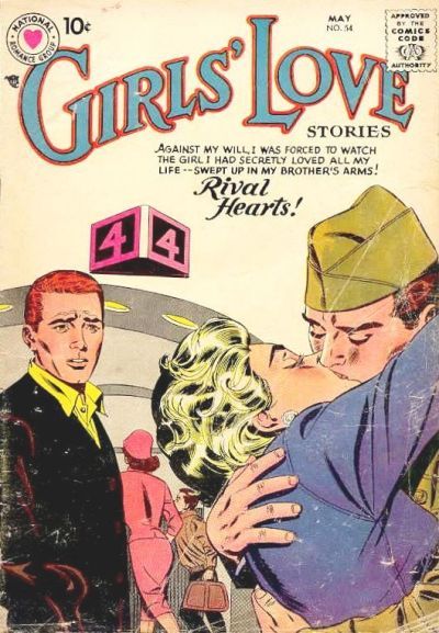 Girls' Love Stories #54 Comic