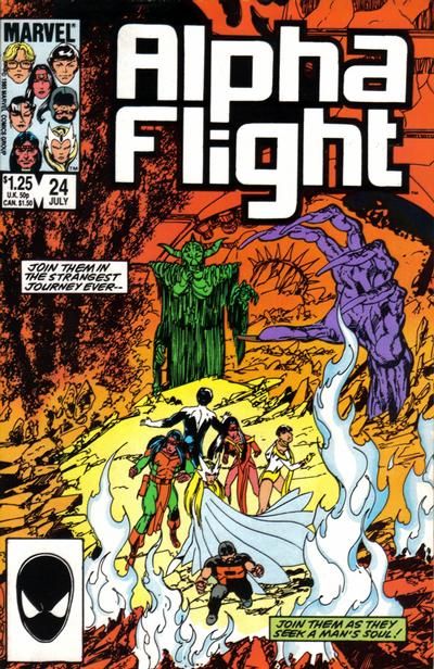 Alpha Flight #24 Comic