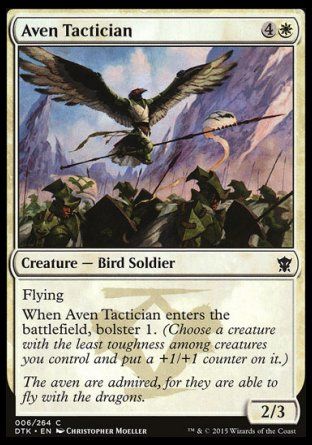 Aven Tactician (Dragons of Tarkir) Trading Card