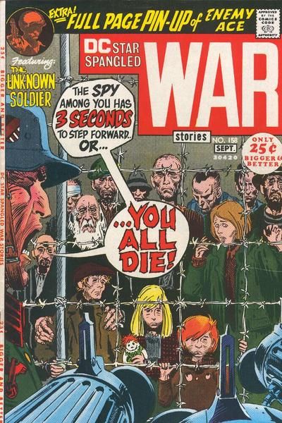 Star Spangled War Stories #158 Comic