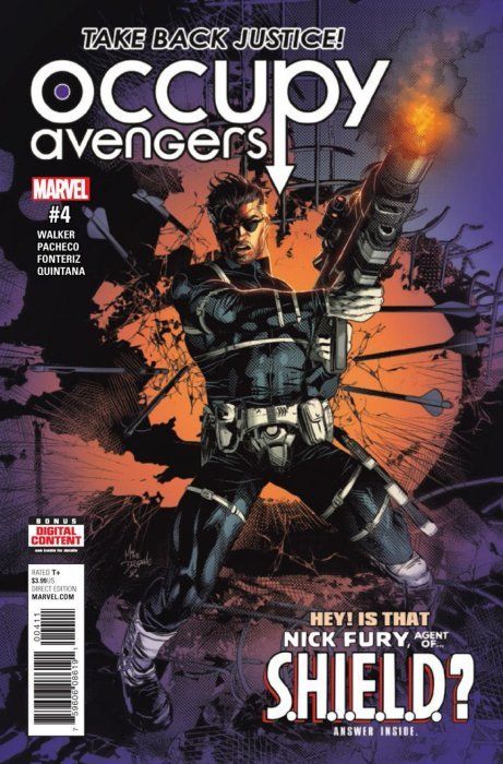 Occupy Avengers #4 Comic