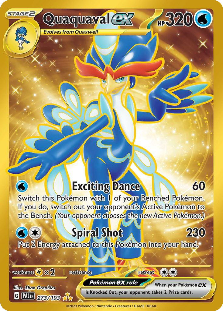 Quaquaval ex (273/193) - Paldea Evolved Pokémon Card