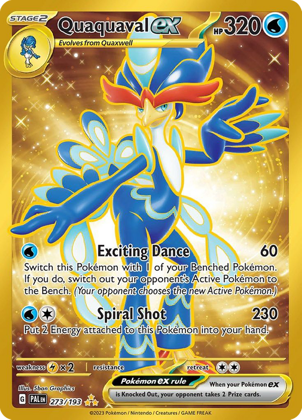 Quaquaval ex (273/193) - Paldea Evolved