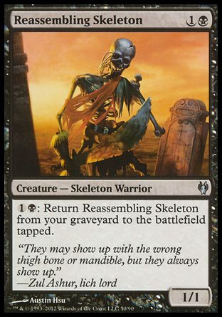 Reassembling Skeleton (Izzet vs. Golgari) Trading Card