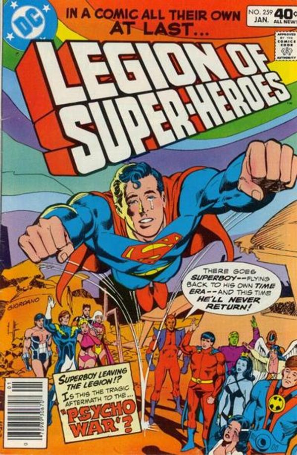 The Legion of Super-Heroes #259