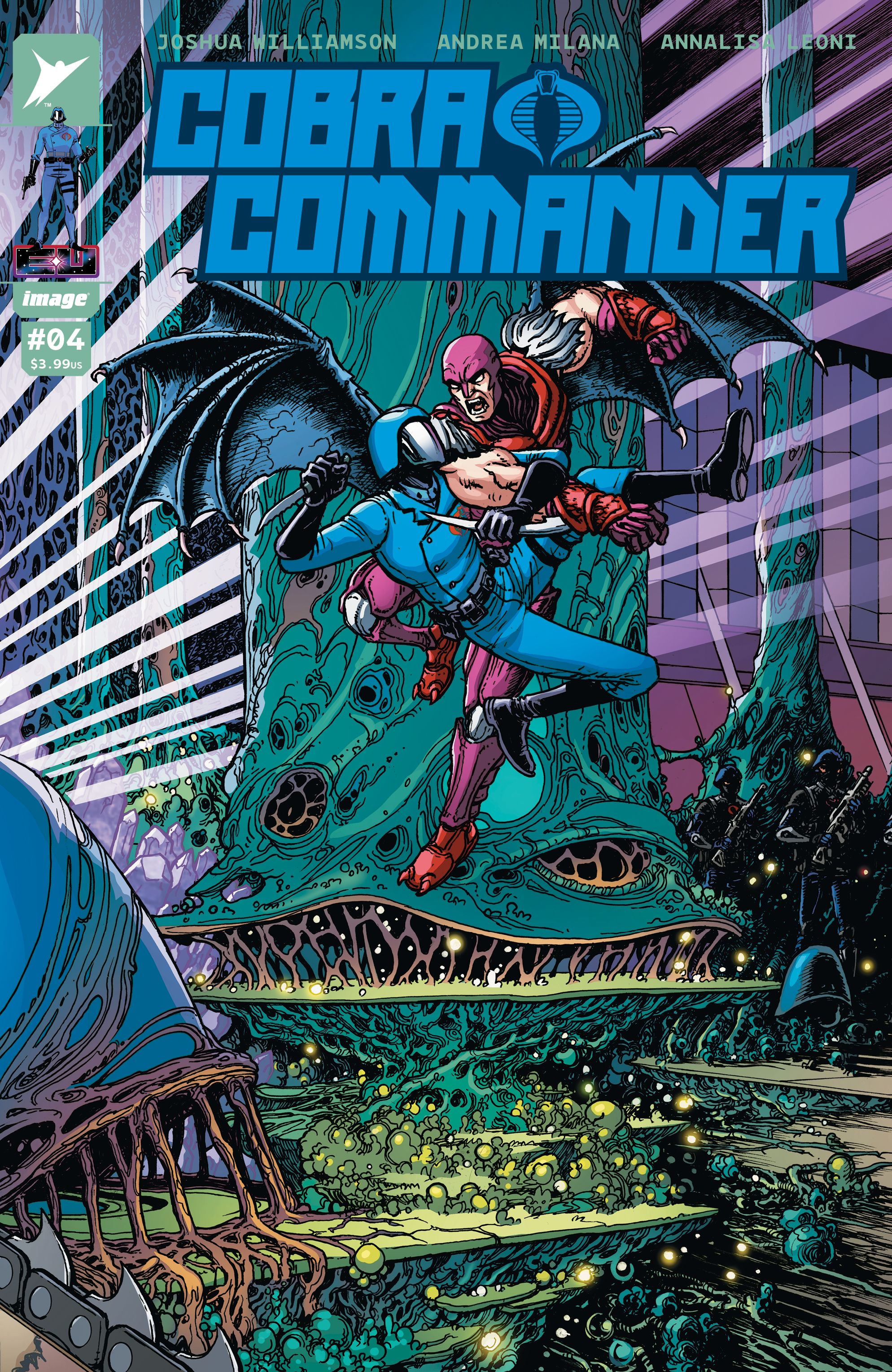 Cobra Commander #4 (Cvr C Inc 1:10 Chris Burnham & Brian Reber Variant) Comic