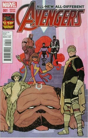 All New All Different Avengers #1 (Inhuman 50th Annv Variant)