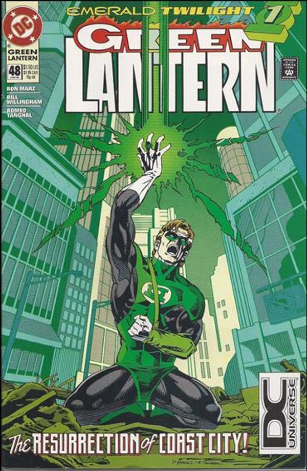Green Lantern #48 (DC Universe Logo Variant)