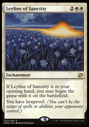 Leyline of Sanctity (Modern Masters 2015) Trading Card