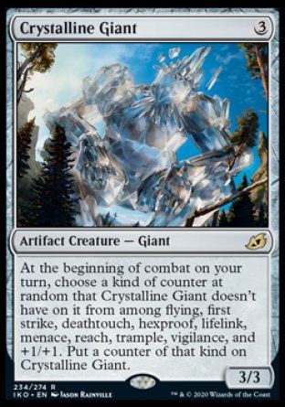 Crystalline Giant (Ikoria Lair of Behemoths) Trading Card