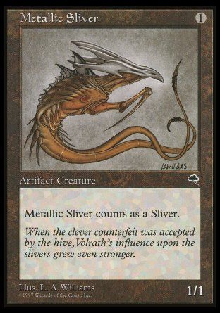 Metallic Sliver (Tempest) Trading Card