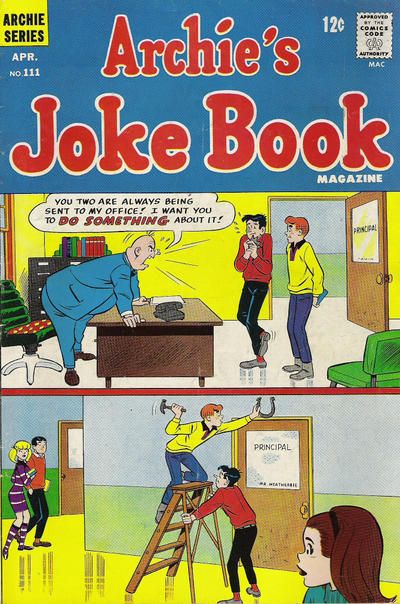 Archie's Joke Book Magazine #111 Comic