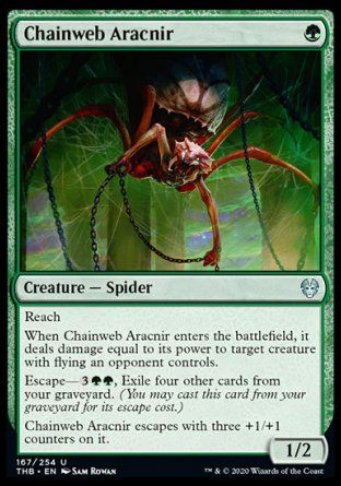 Chainweb Aracnir (Theros Beyond Death) Trading Card