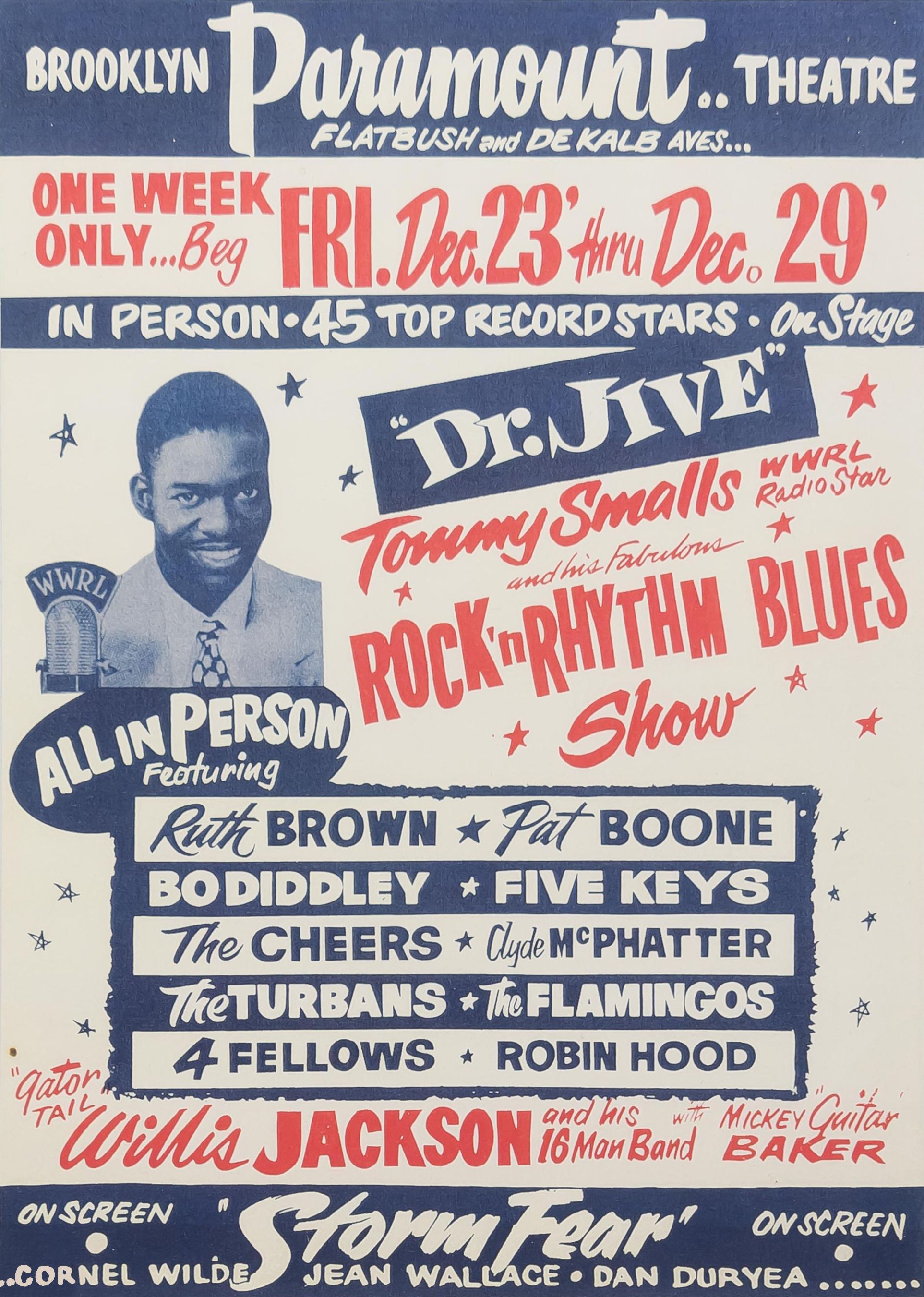 Bo Diddley Paramount Theatre Handbill 1955 Value - GoCollect