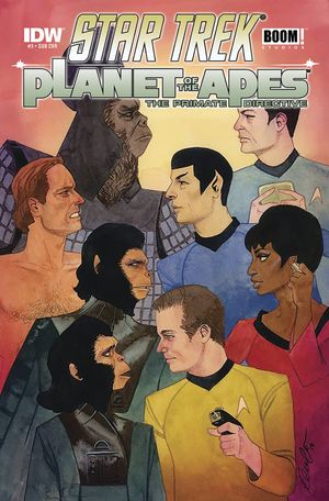 Star Trek/Planet of the Apes: The Primate Directive #3 (Subscription Variant)