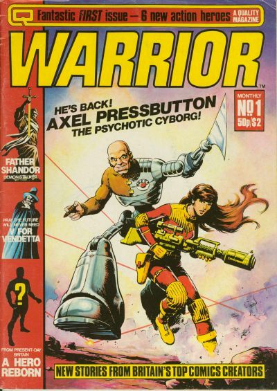 Warrior #1 Comic
