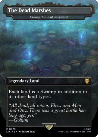 Urborg, Tomb of Yawgmoth (The Dead Marshes) (The Lord of the Rings Commander Decks) Trading Card