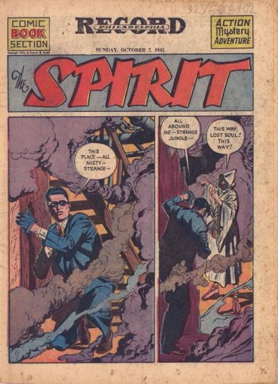 Spirit Section #10/7/1945 Comic