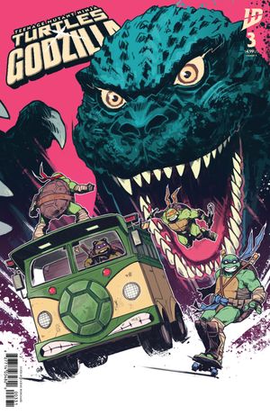 Teenage Mutant Ninja Turtles X Godzilla #3 (Variant C Wijngaard)