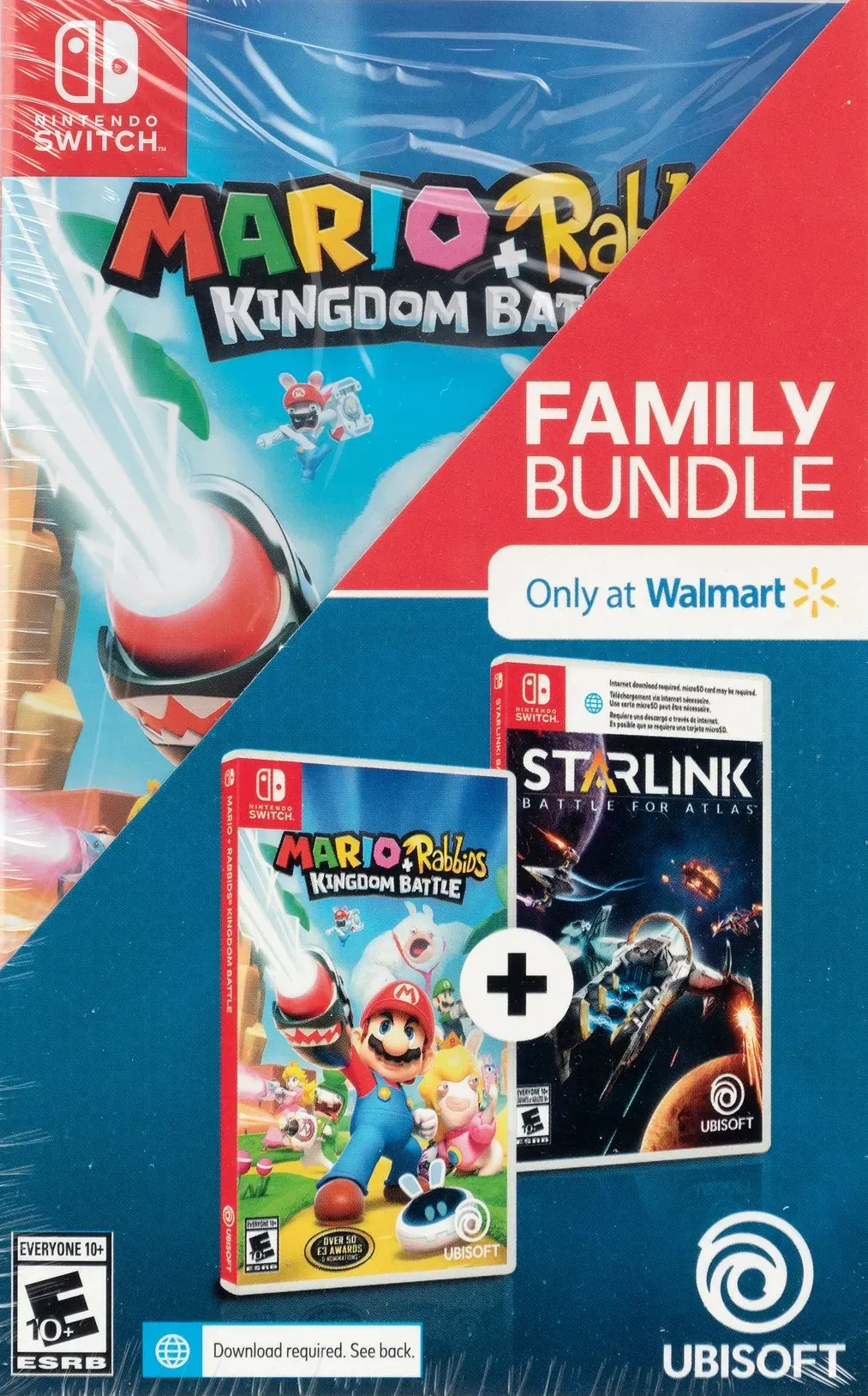 Mario + Rabbids: Kingdom Battle/Starlink [Walmart Exclusive] Video Game