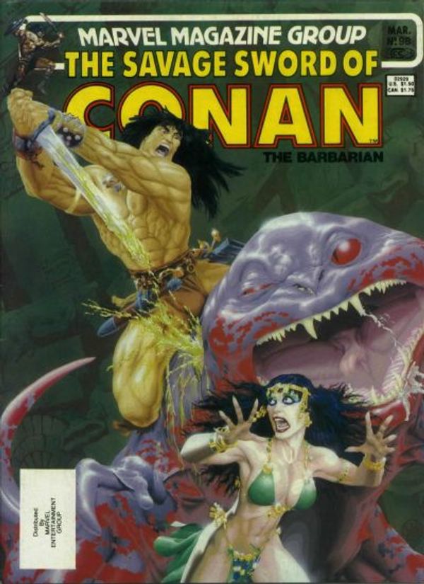 The Savage Sword of Conan #98