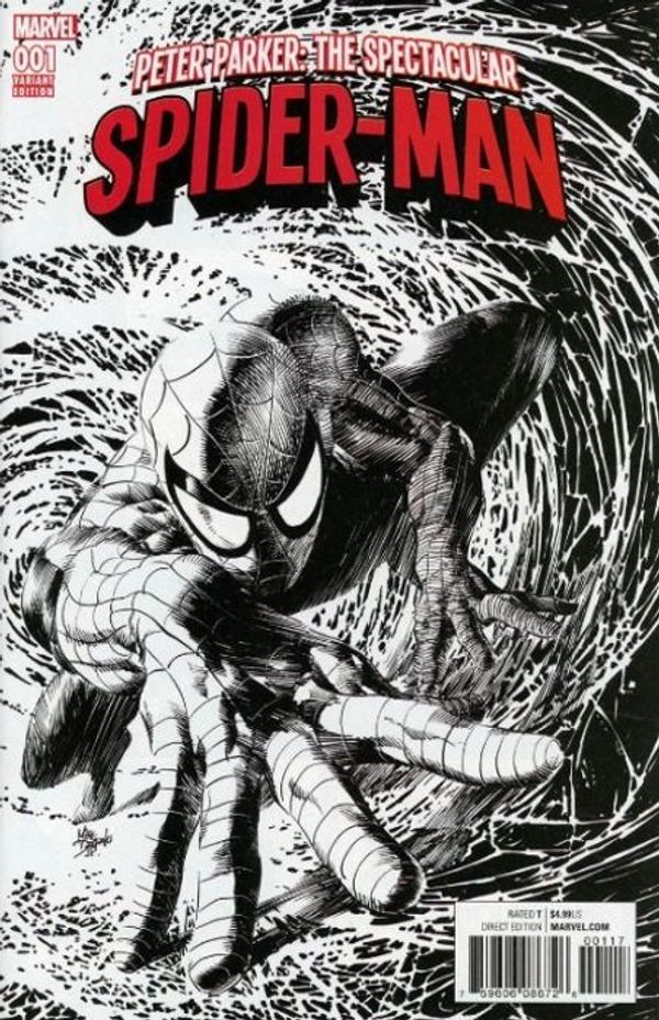 Peter Parker: The Spectacular Spider-man #1 (Party Sketch Variant)