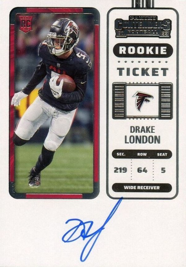 Drake London 2022 Panini Contenders Optic Football #115