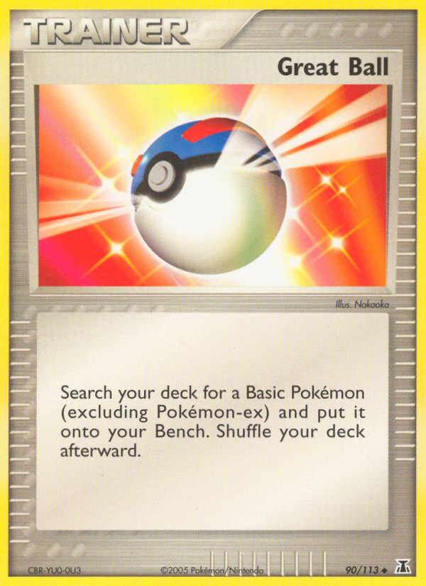 Great Ball (Trainer: Item) (90/113) - Delta Species Pokémon Card