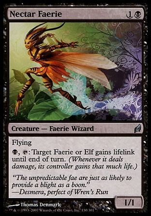 Nectar Faerie (Lorwyn) Trading Card