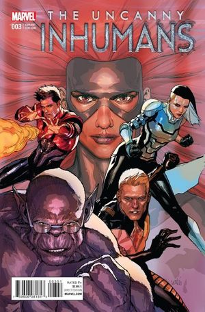 Uncanny Inhumans #3 (Yu Variant)