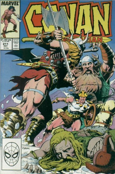 Conan the Barbarian #211 Comic